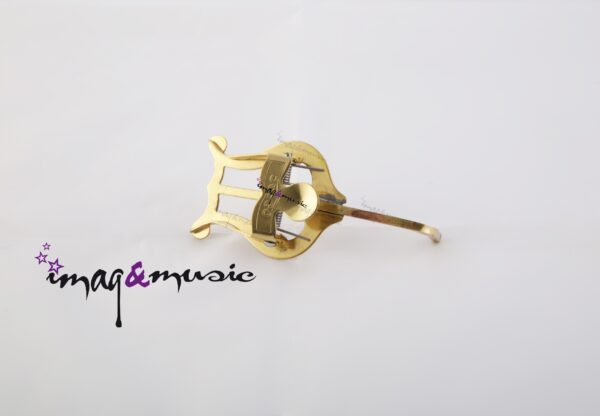 Atril Trompeta Corto Dorado